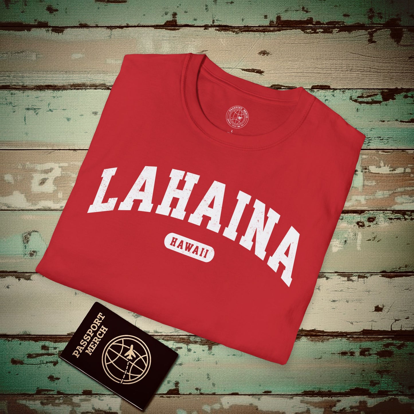 Classic Athletic, Lahaina, Hawaii (Fan Service) T-Shirt