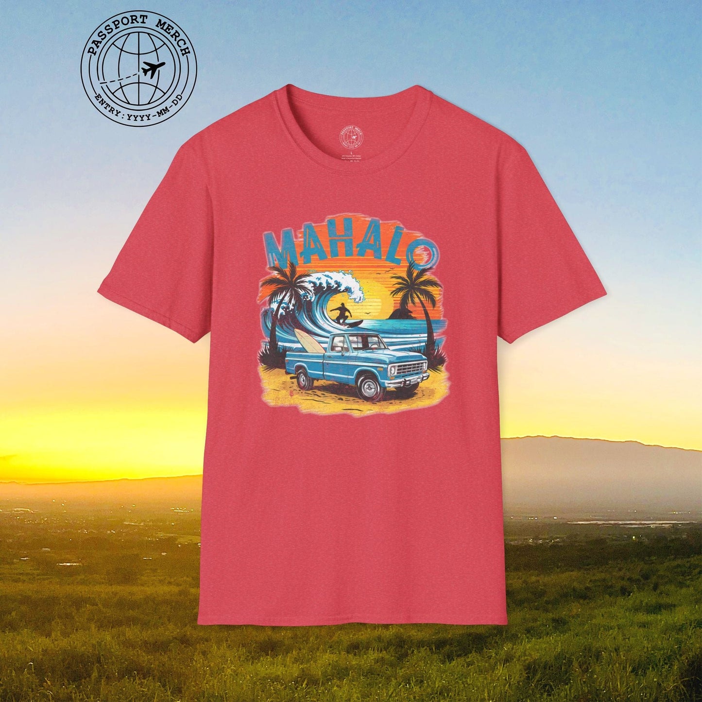 Retro Truck Hawaii Mahalo T-Shirt