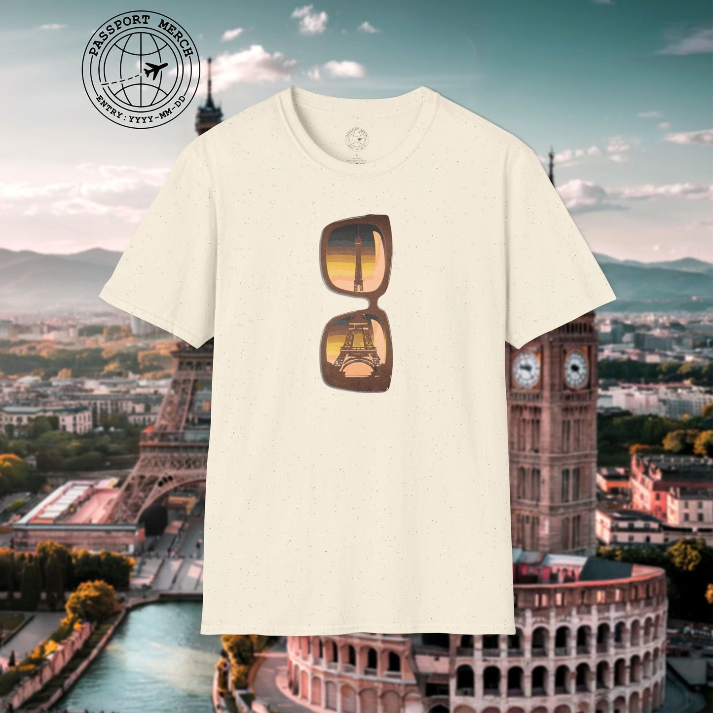 Reflections of the Eiffel Tower, Paris France T-Shirt