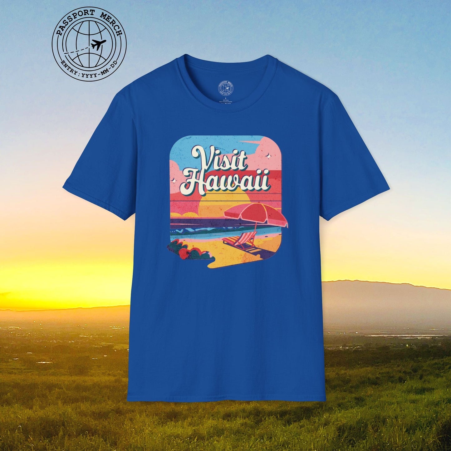 Retro Visit Hawaii T-Shirt