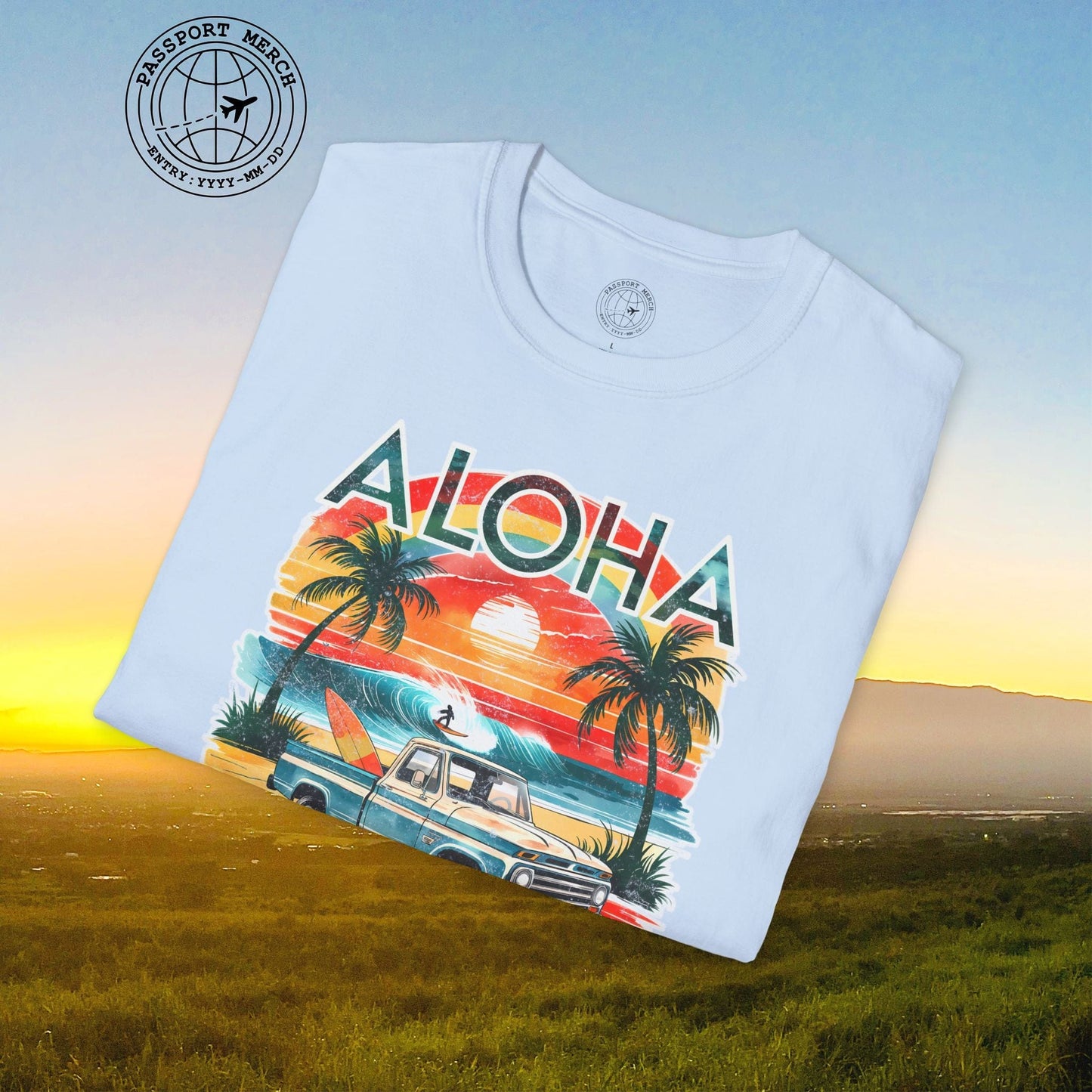 Retro Truck Hawaii Aloha T-Shirt