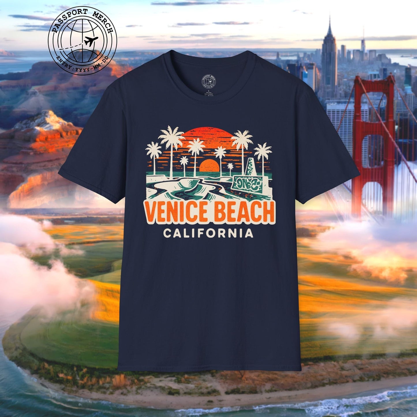 Venice Beach, California - 80's Vintage T-Shirt