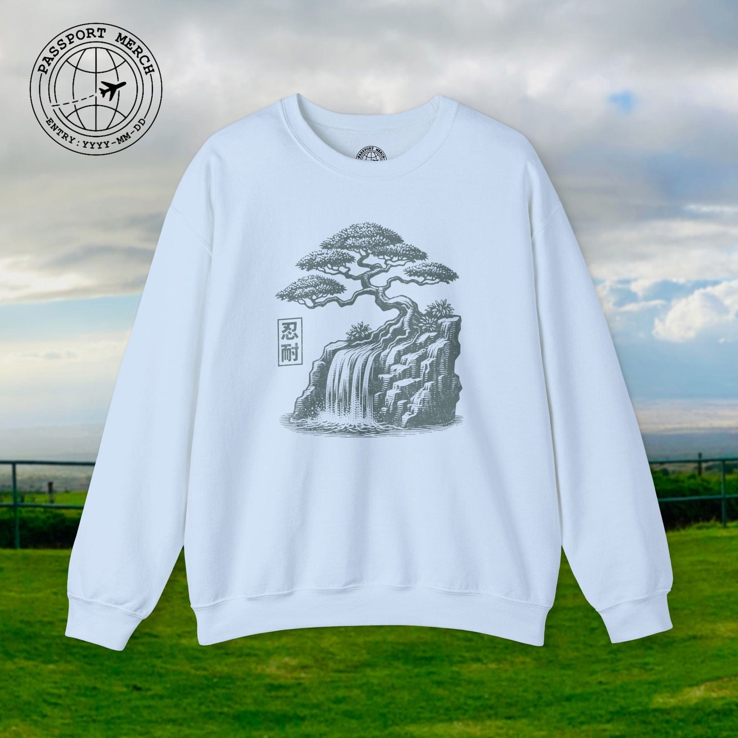 Japanese Nintai (Patience) Bonsai Crewneck