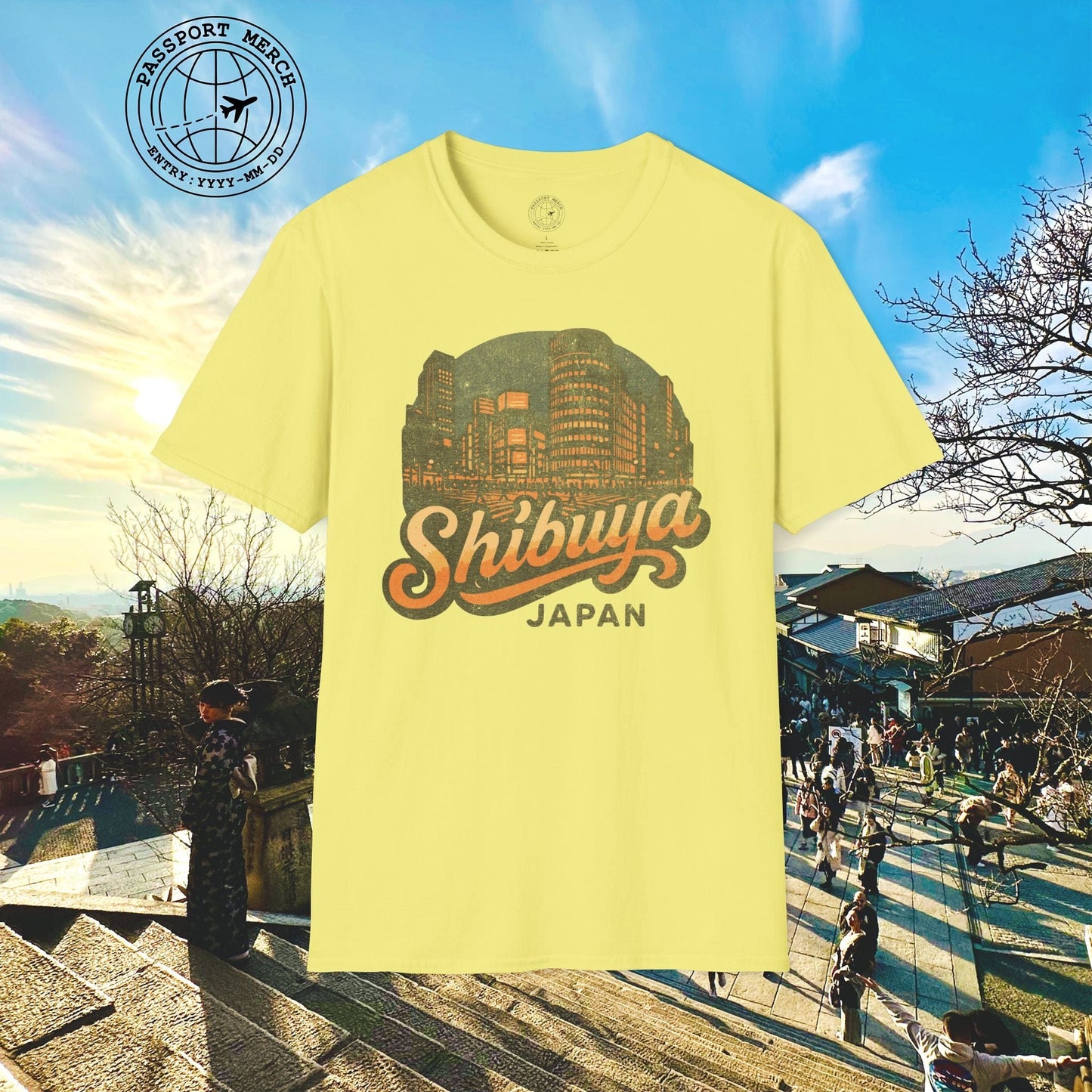 Shibuya, Japan - 80's Vintage T-Shirt