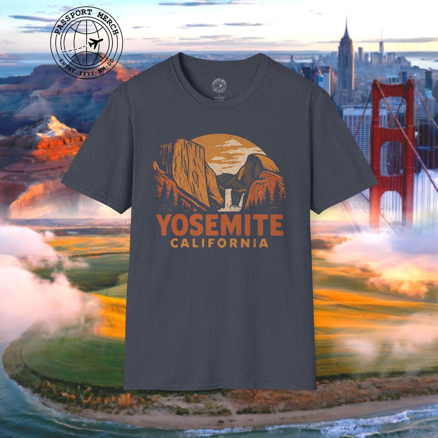 Yosemite, California - 80's Vintage T-Shirt