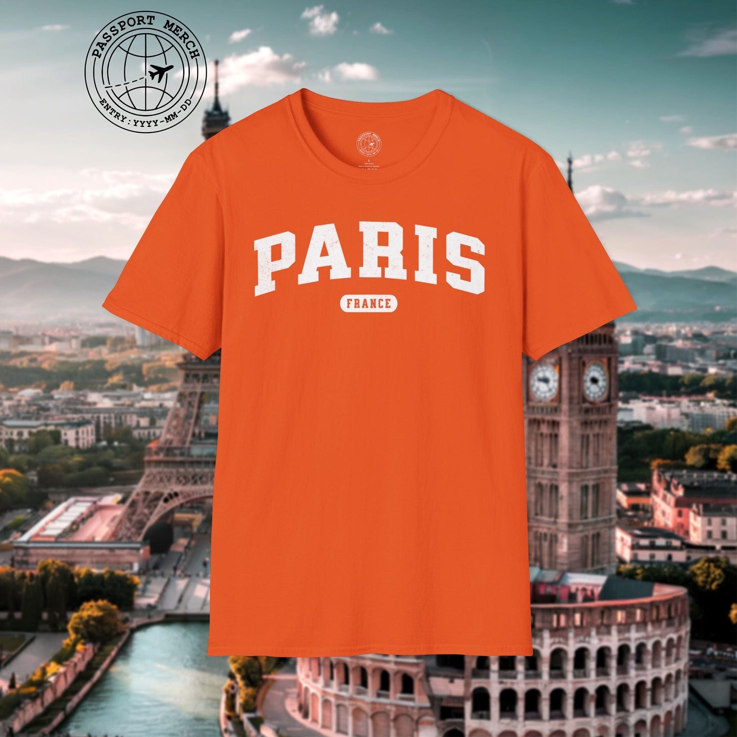 Classic Athletic (Bucket List Edition), Paris, France T-Shirt