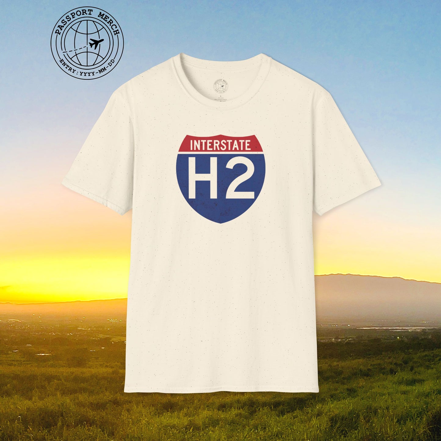 Signs of Wanderlust, Interstate H2, Hawaii T-Shirt