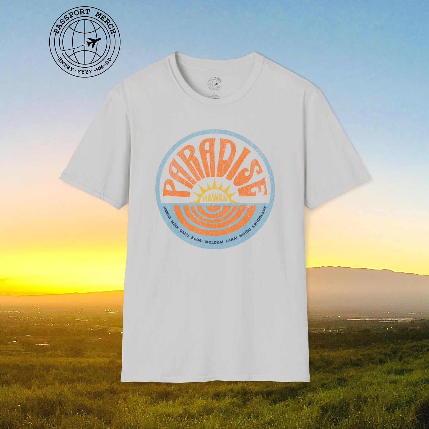 Retro Paradise, Hawaii T-Shirt