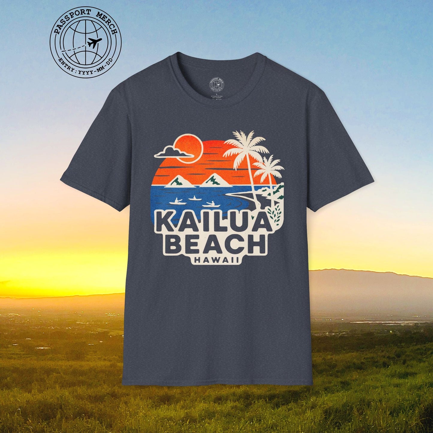Kailua Beach, Hawaii - 80's Vintage T-Shirt