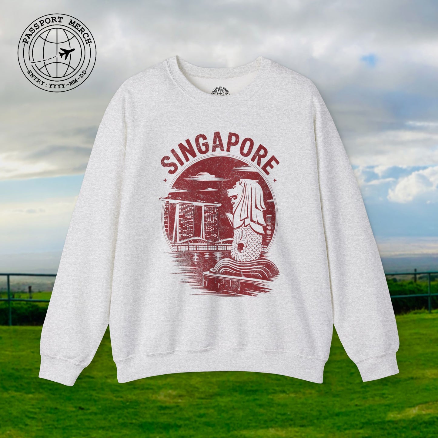 Vintage Singapore Merlion Crewneck