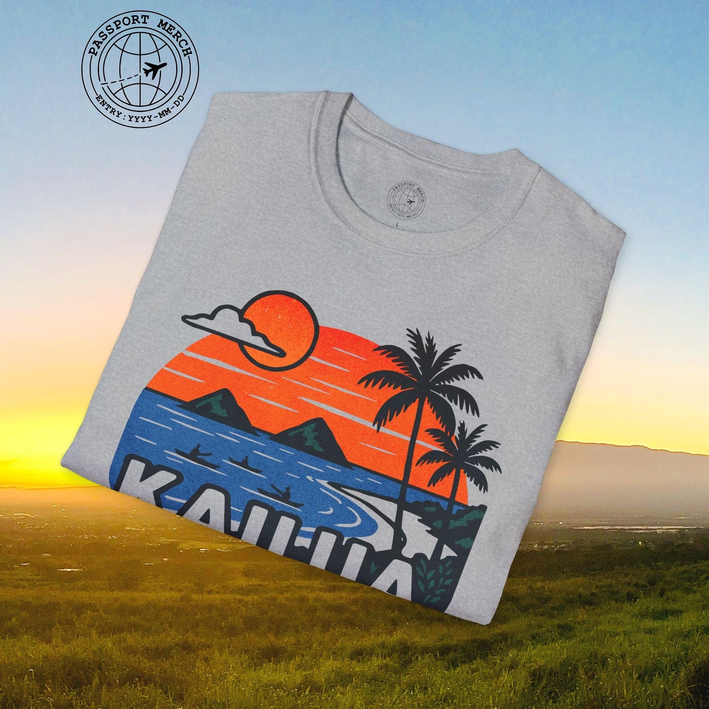 Kailua Beach, Hawaii - 80's Vintage T-Shirt