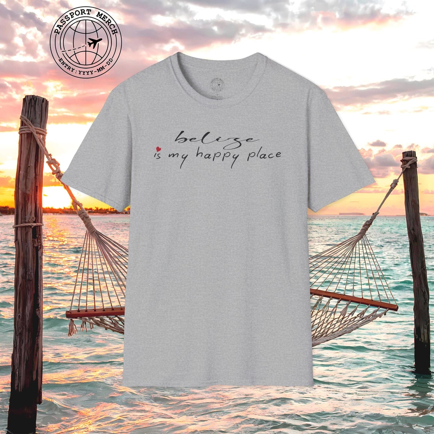 Belize is my happy place T-Shirt