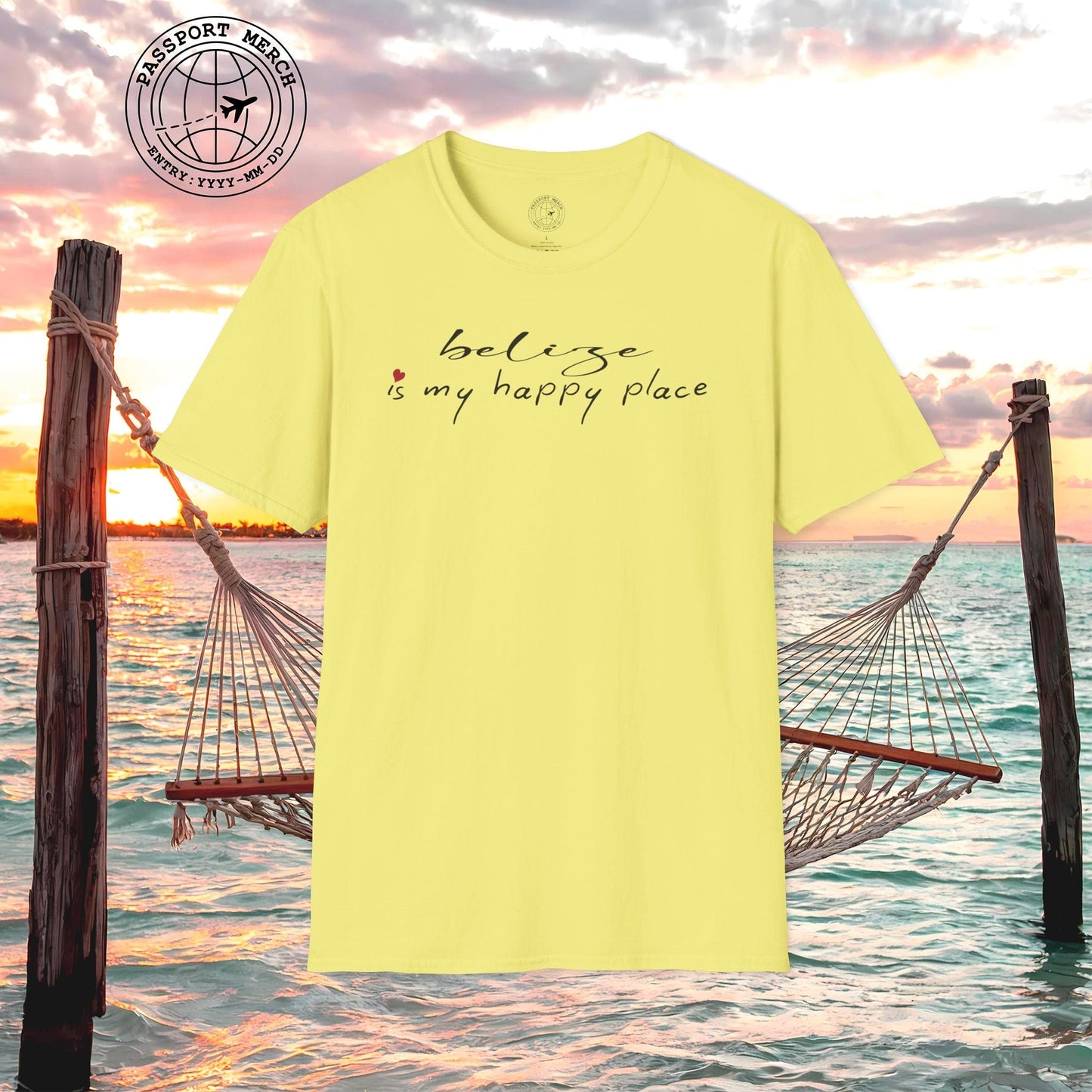 Belize is my happy place T-Shirt