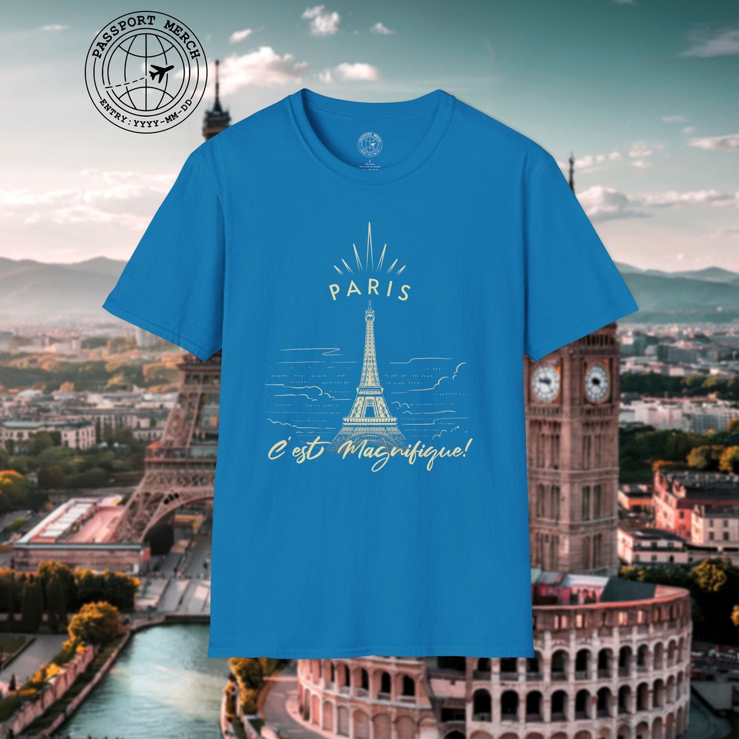 Paris C'est Magnifique France T-Shirt