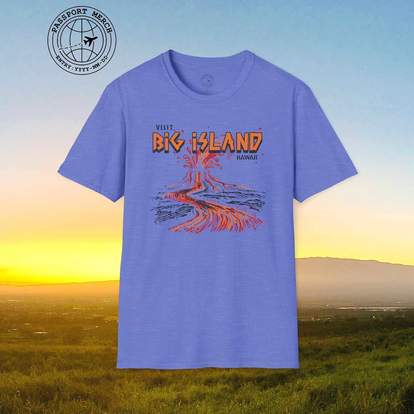Vintage Visit Big Island, Hawaii T-Shirt