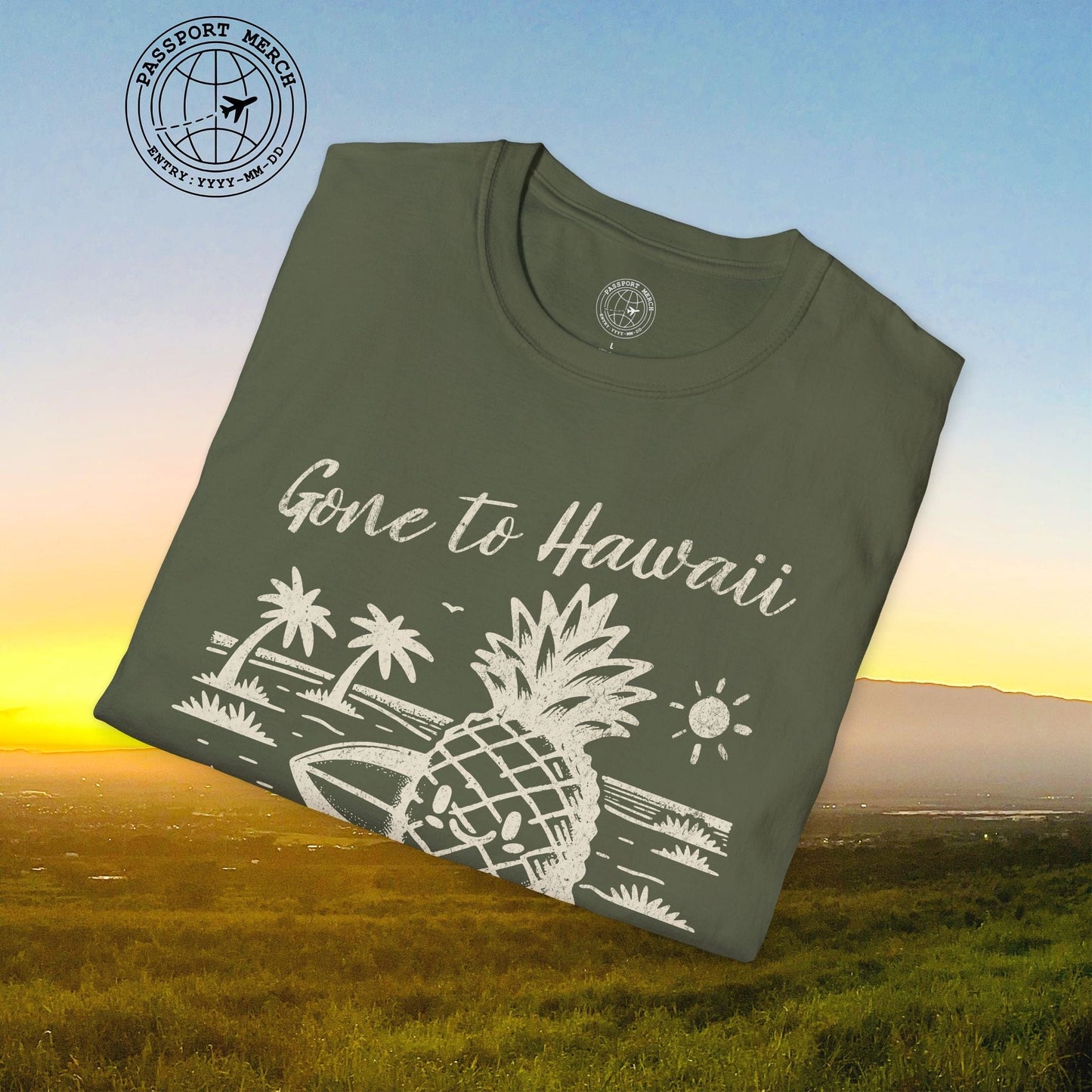 Gone to Hawaii, Pineapple Paradise T-Shirt