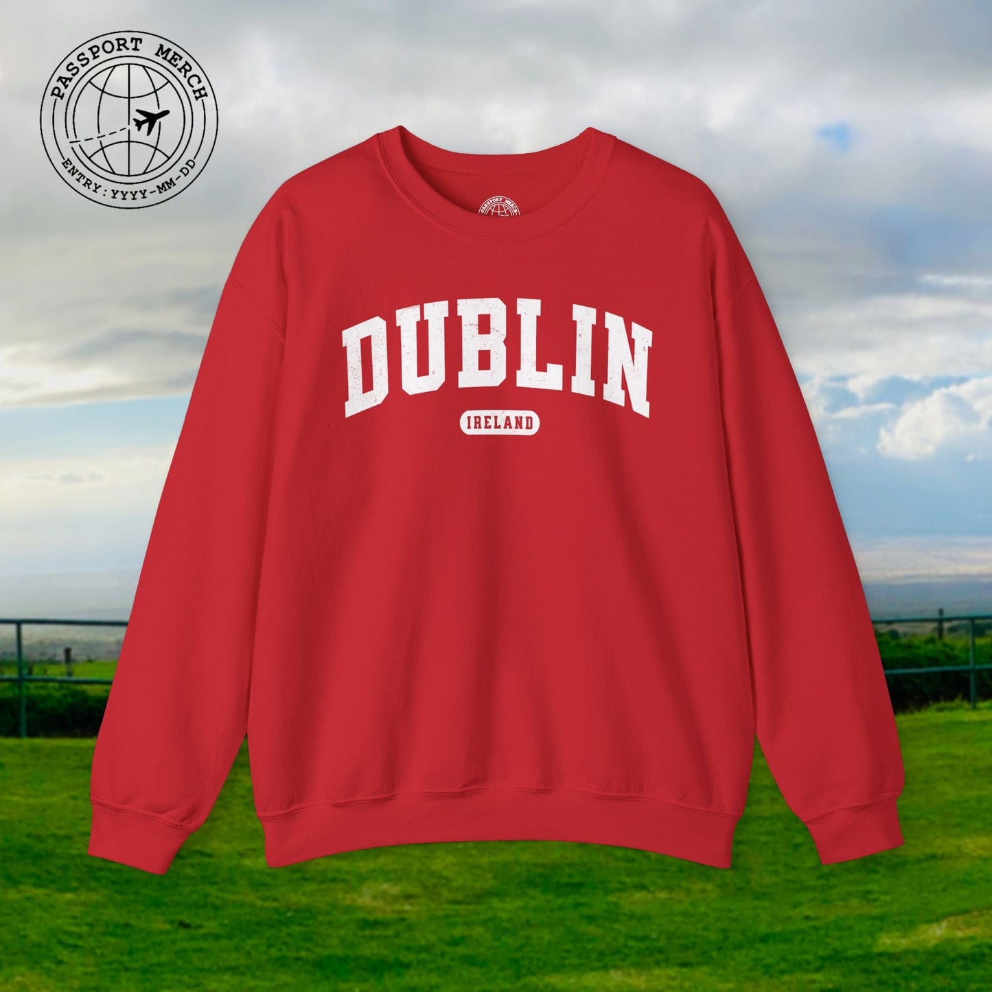 Classic Athletic (Bucket List Edition), Dublin, Ireland Crewneck