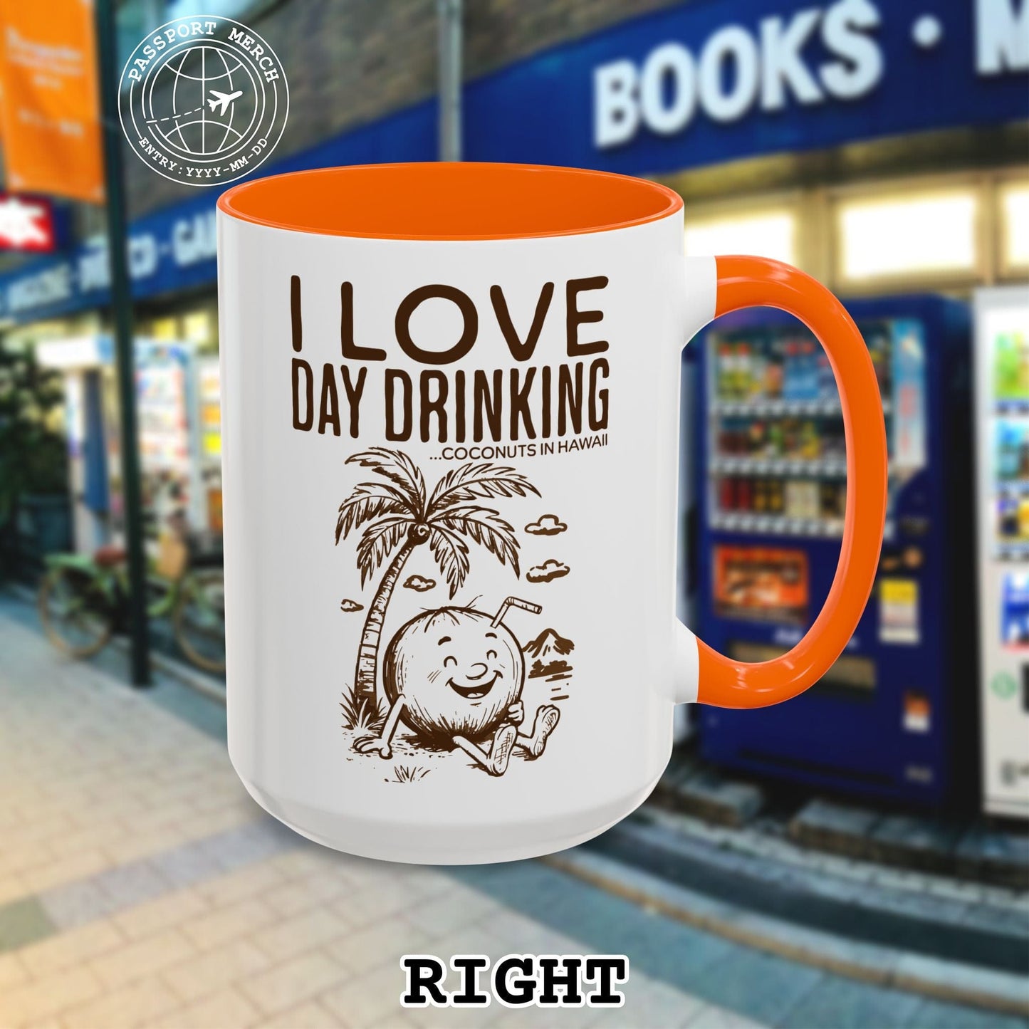 Day Drinking in Hawaii 15oz Mug