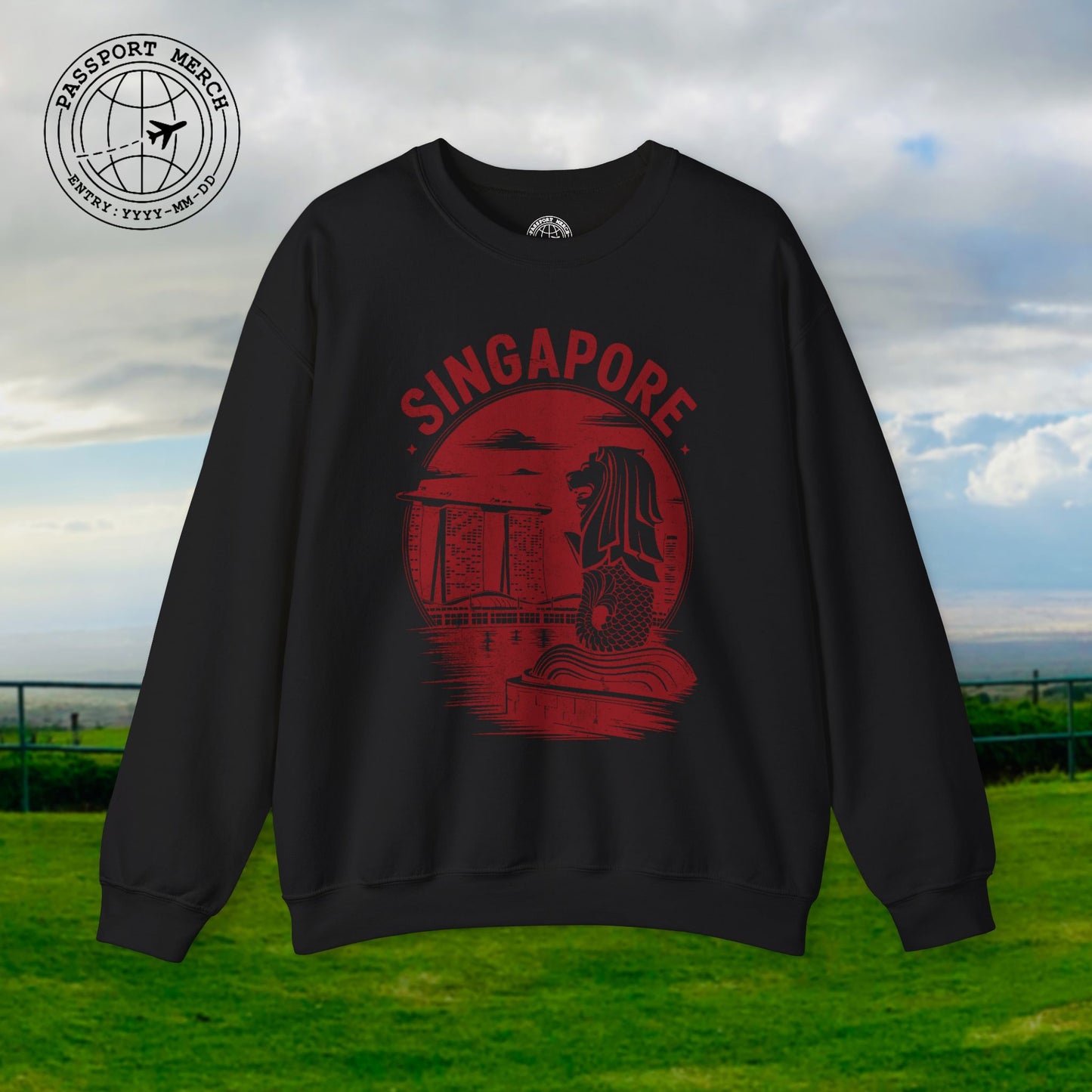 Vintage Singapore Merlion Crewneck