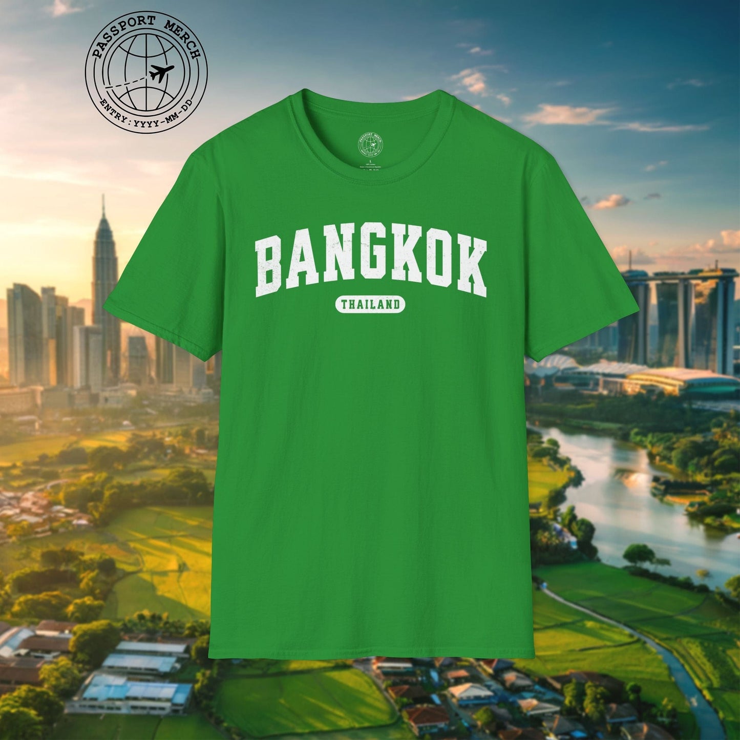 Classic Athletic (Bucket List Edition), Bangkok, Thailand T-Shirt