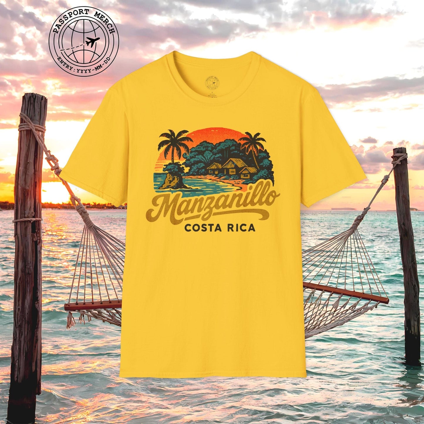 Manzanillo, Costa Rica - 80's Vintage T-Shirt