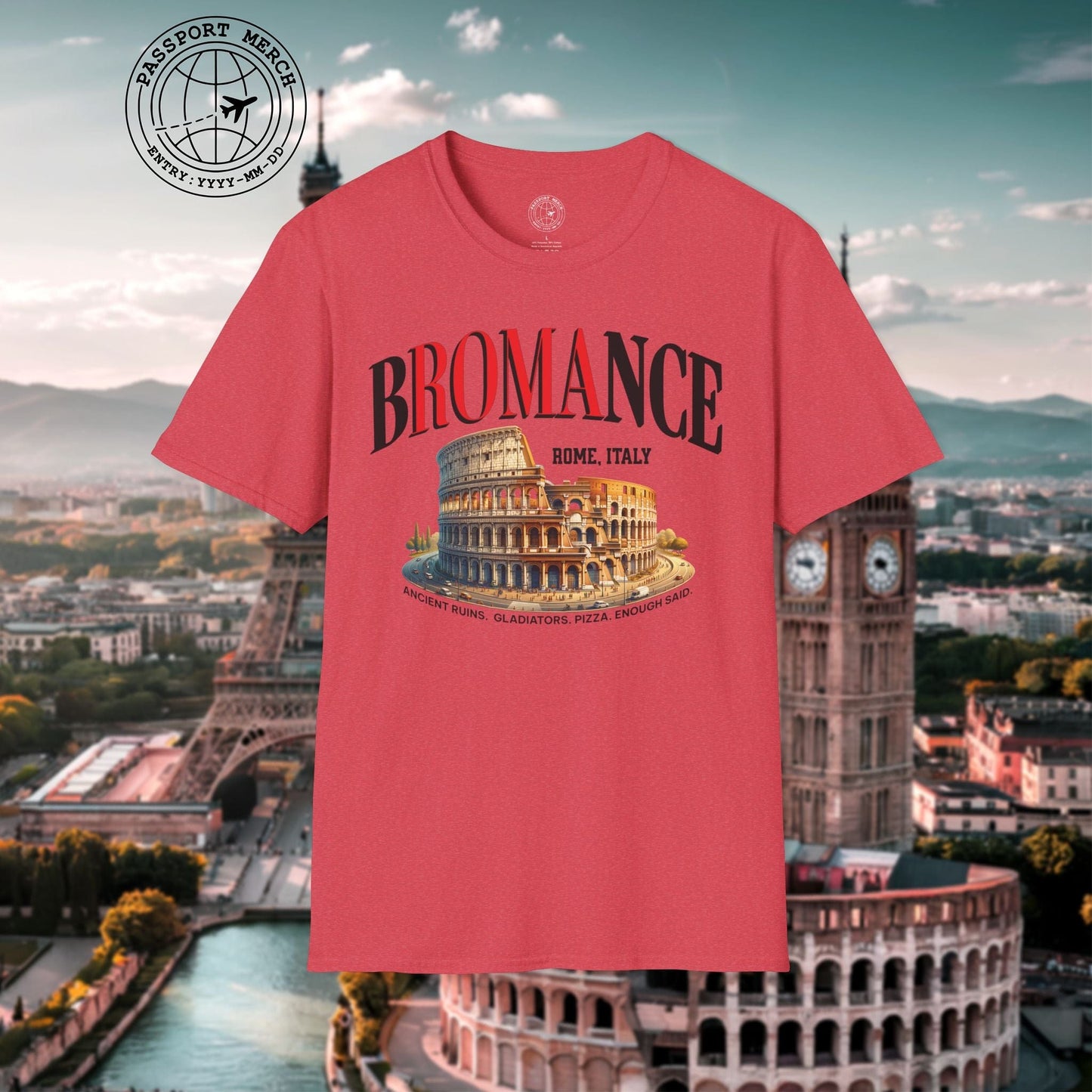 bROMAnce, Rome Italy T-Shirt