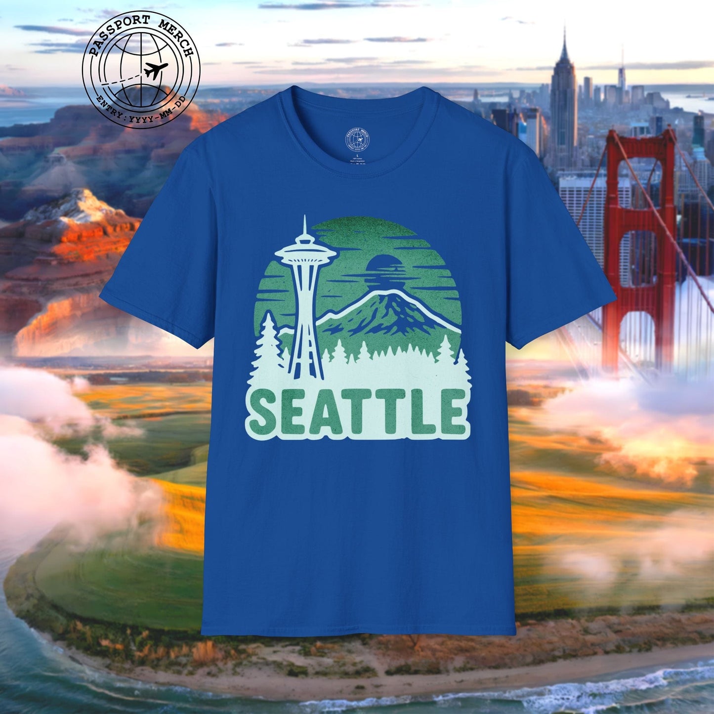 Seattle, Washington - 80's Vintage T-Shirt