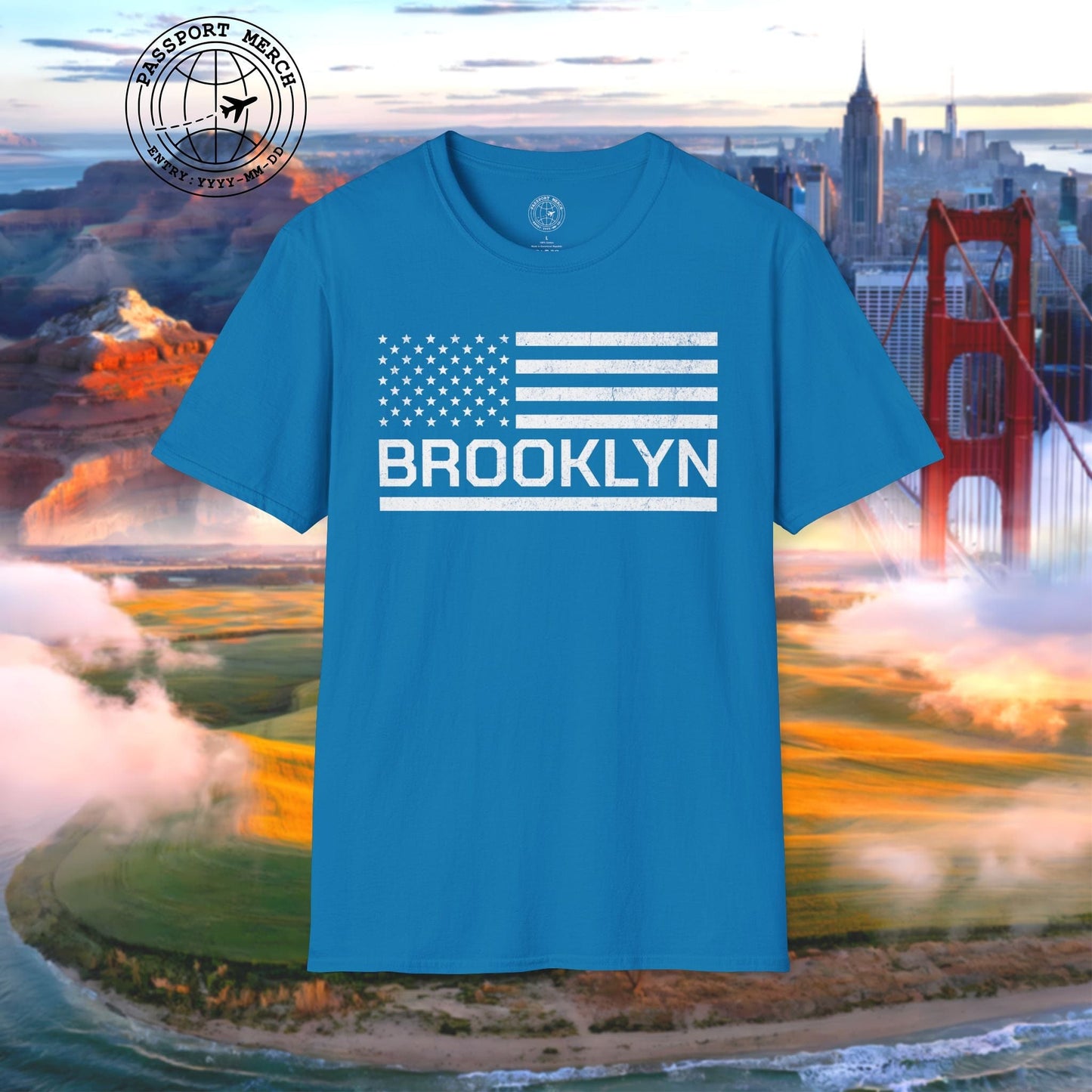 Brooklyn Stars & Stripes, New York T-Shirt