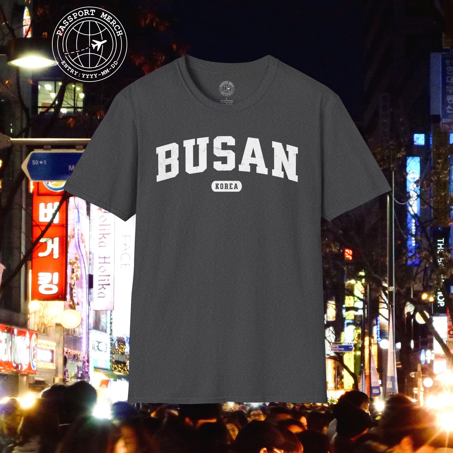 Classic Athletic (Bucket List Edition), Busan, Korea T-Shirt