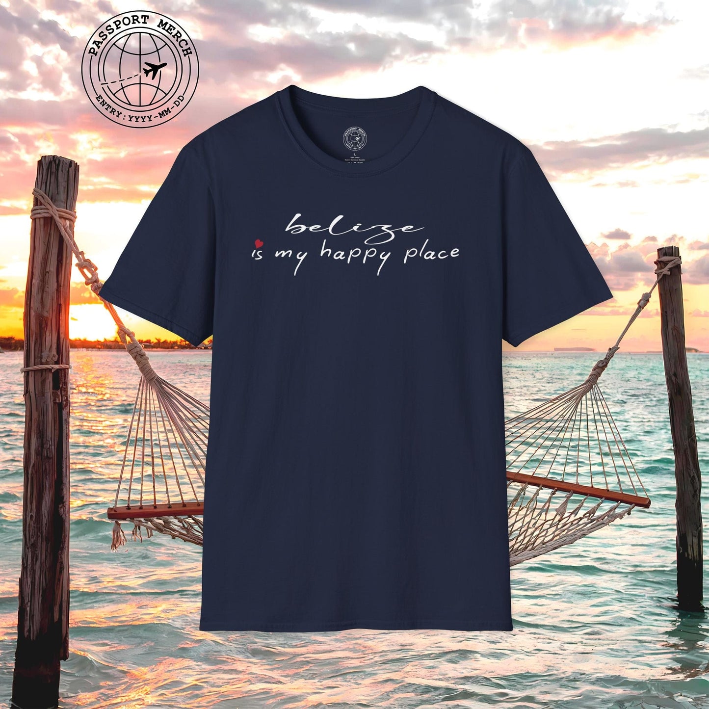 Belize is my happy place T-Shirt