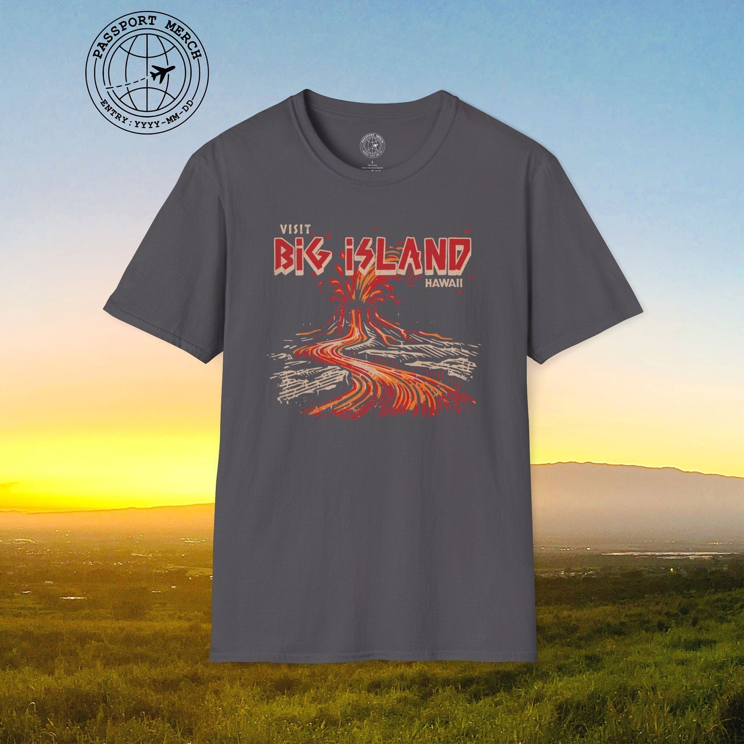 Vintage Visit Big Island, Hawaii T-Shirt