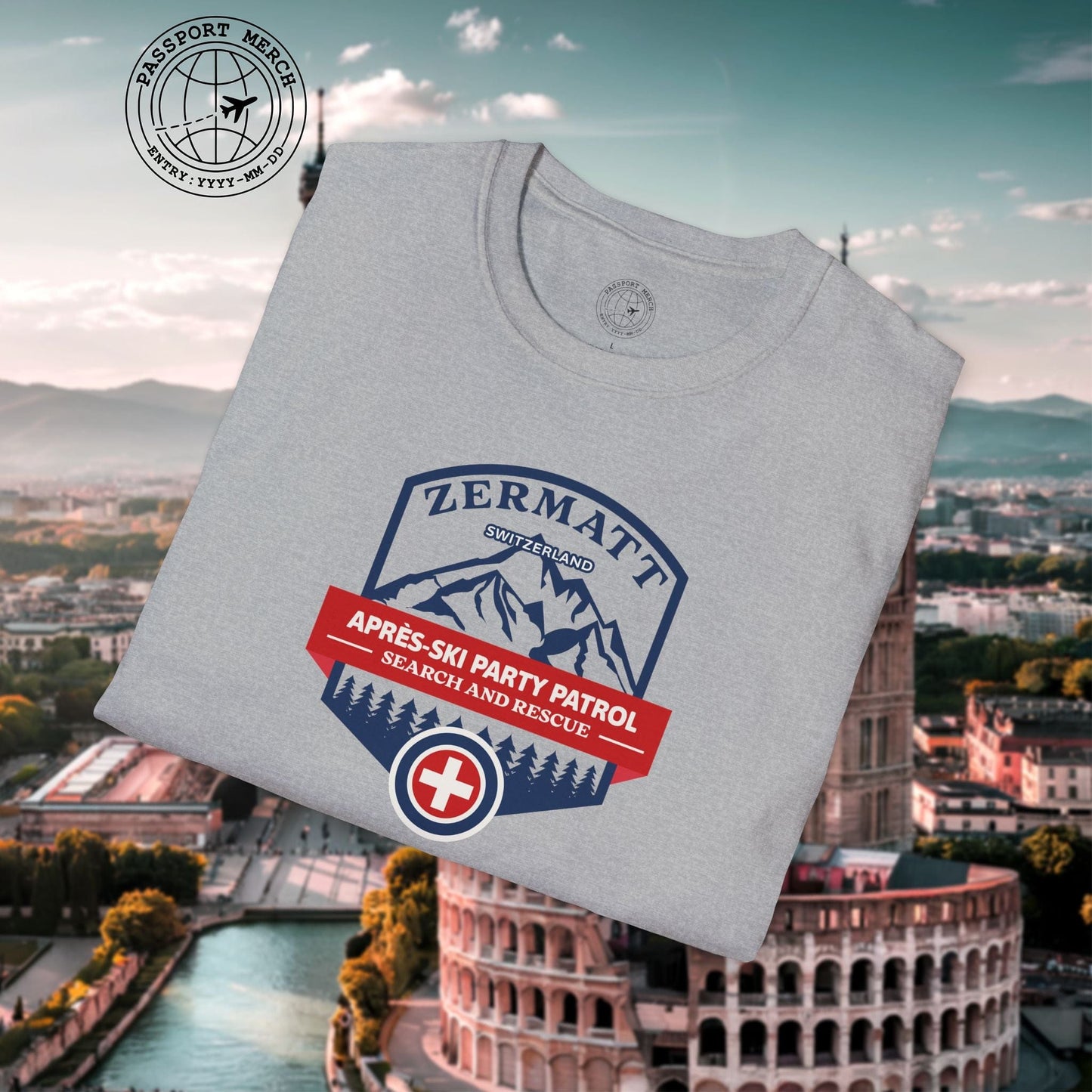 Zermatt Après-Ski Party Patrol Switzerland T-Shirt