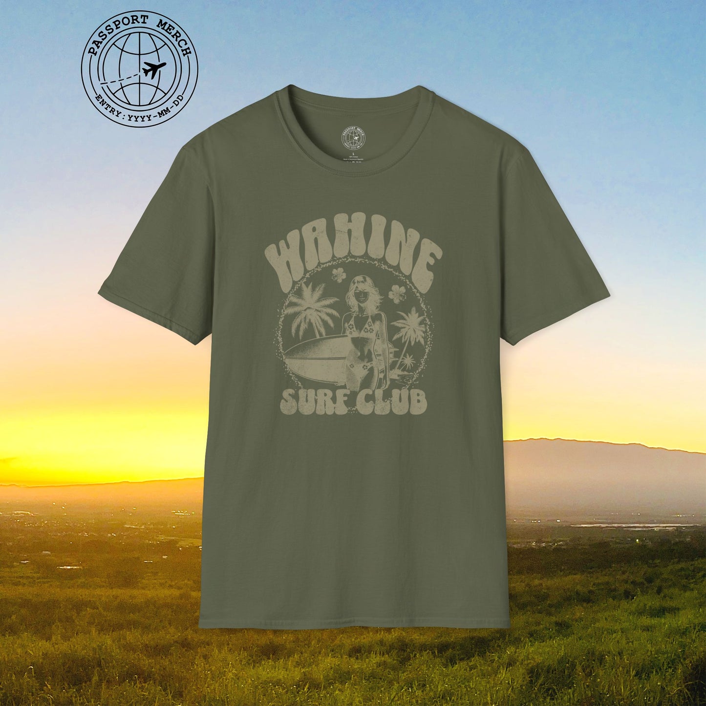 Wahine Surf Club, Hawaii T-Shirt