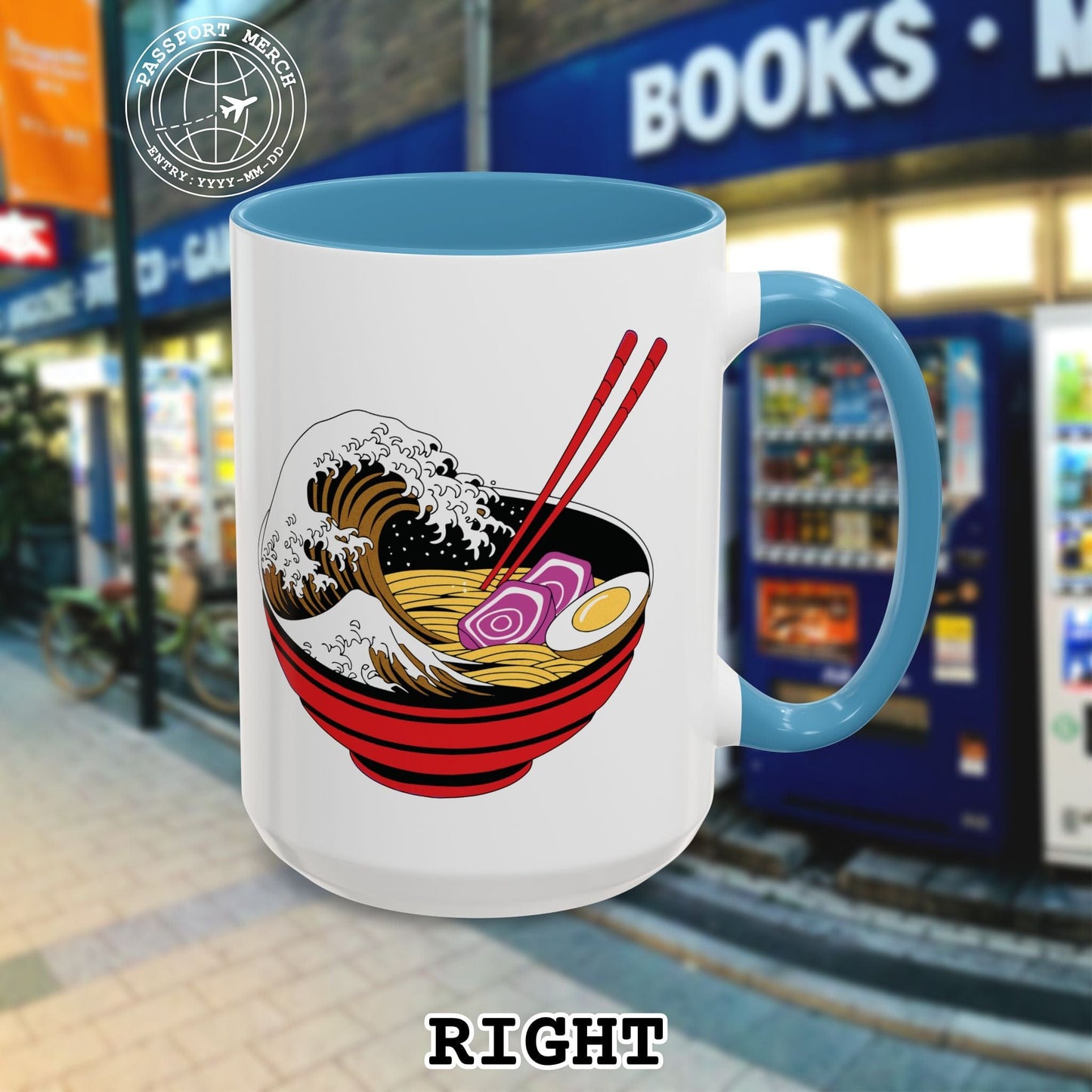 Eating Ramen in Japan Be Like 15oz Mug
