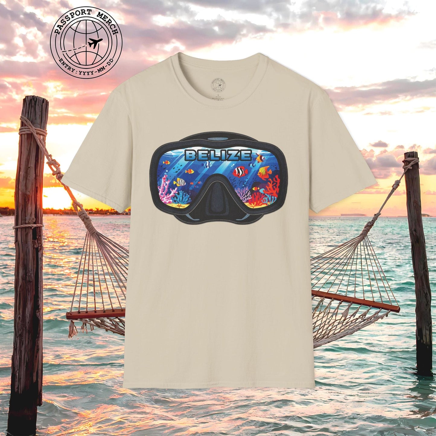 Underwater Reflections of Belize T-Shirt