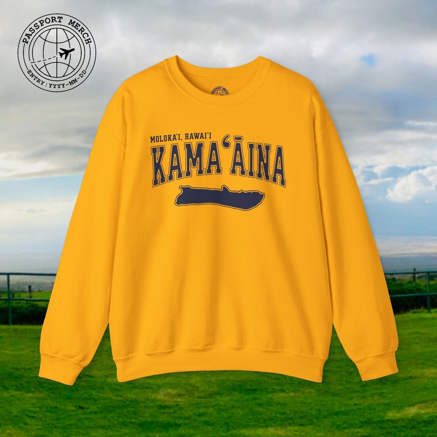 Classic University (Kamaaina Edition), Molokai, Hawaii Crewneck