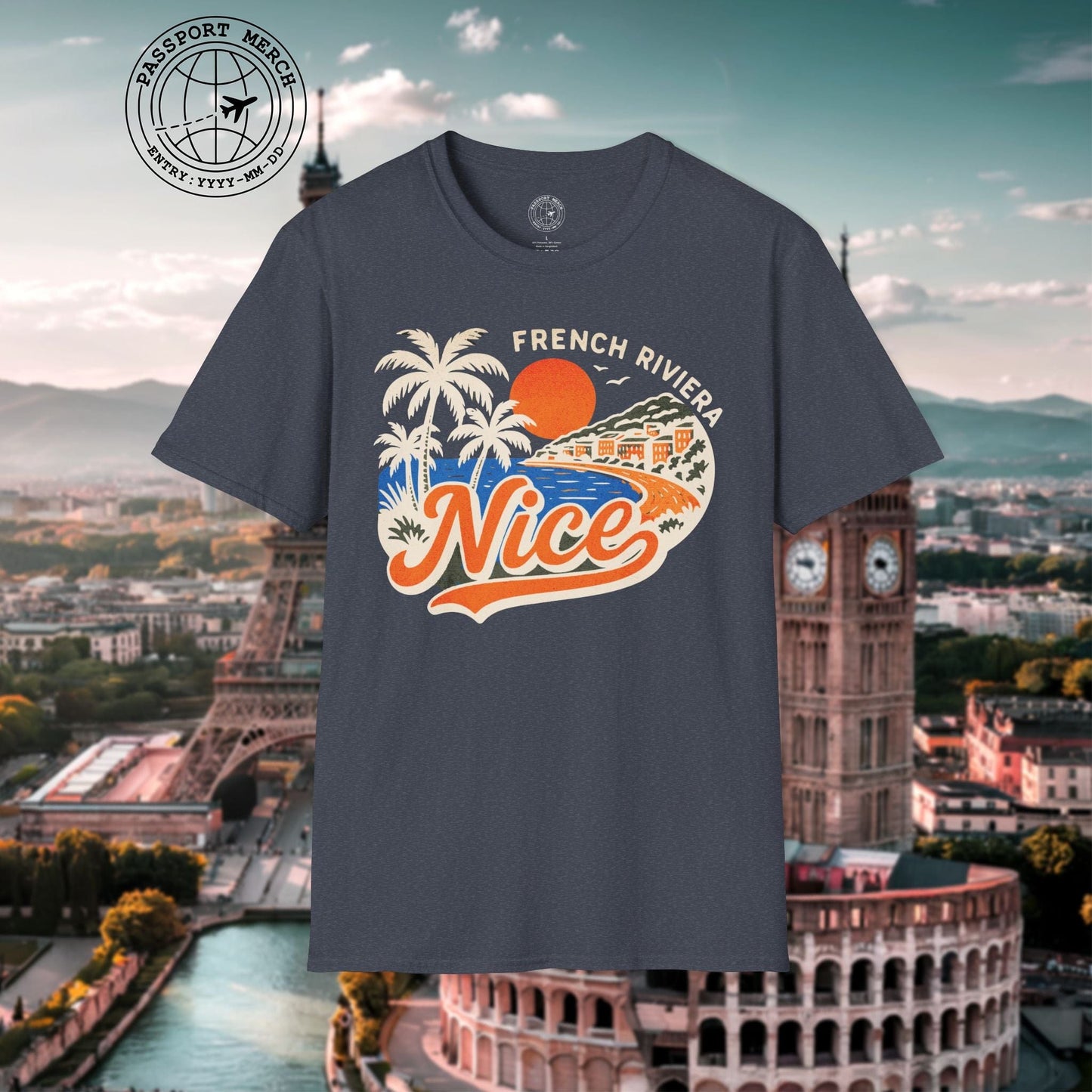 Nice, France - 80's Vintage T-Shirt
