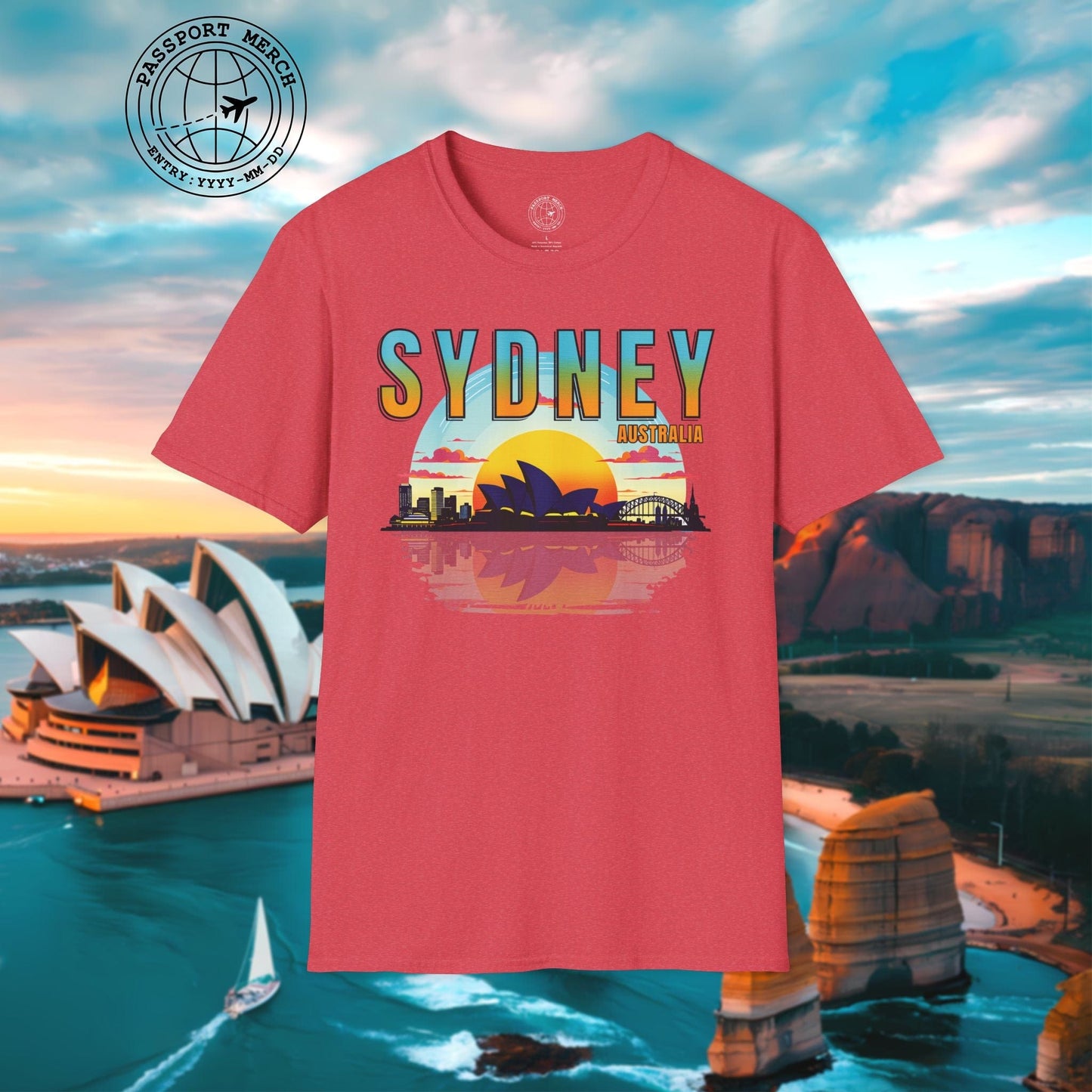 Sydney Opera House Sunset, Australia T-Shirt