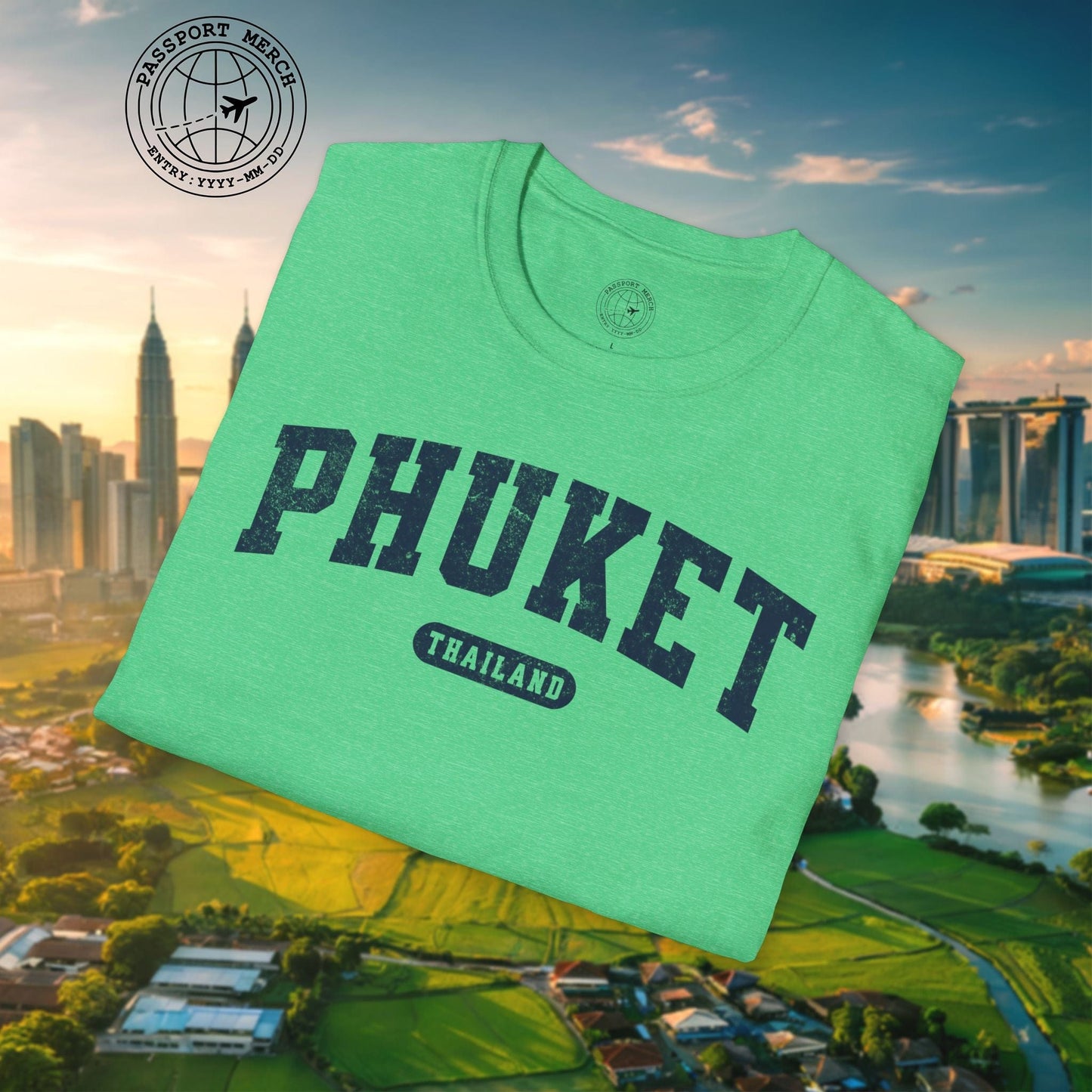 Classic Athletic (Bucket List Edition), Phuket, Thailand T-Shirt