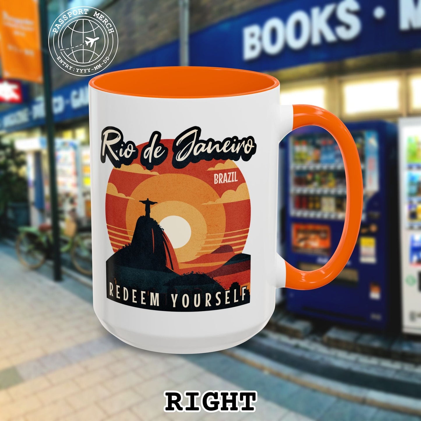 Redeem Yourself Rio de Janeiro Brazil 15oz Mug