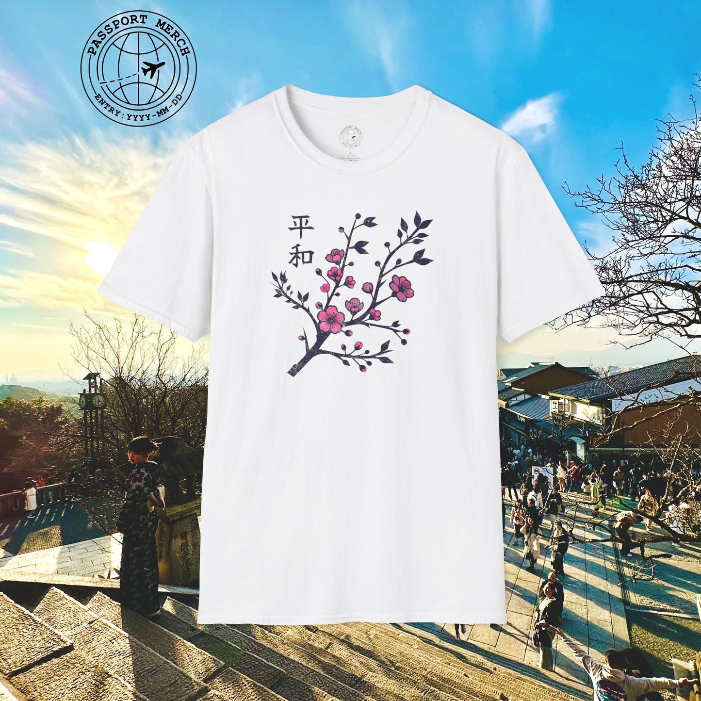 Sakura Serenity, Japan T-Shirt