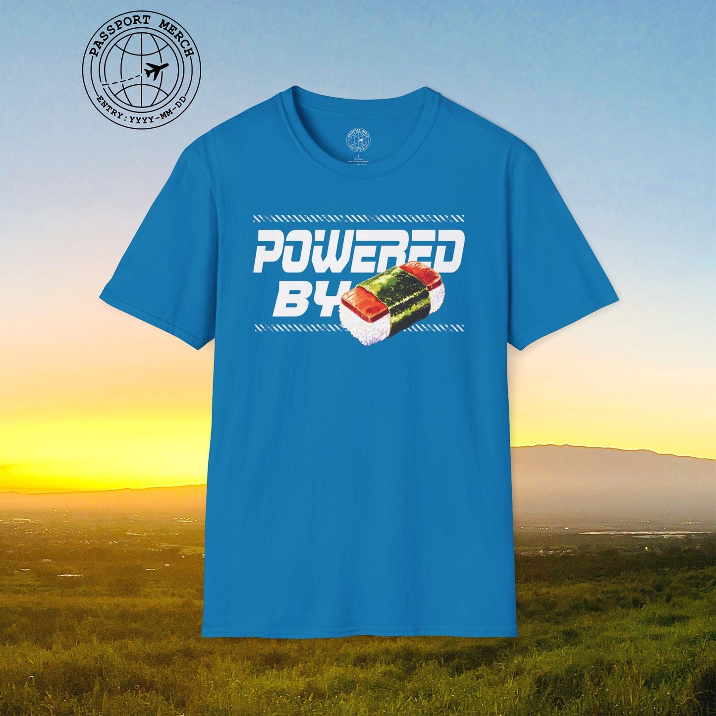 Powered By Musubi, Hawaii T-Shirt