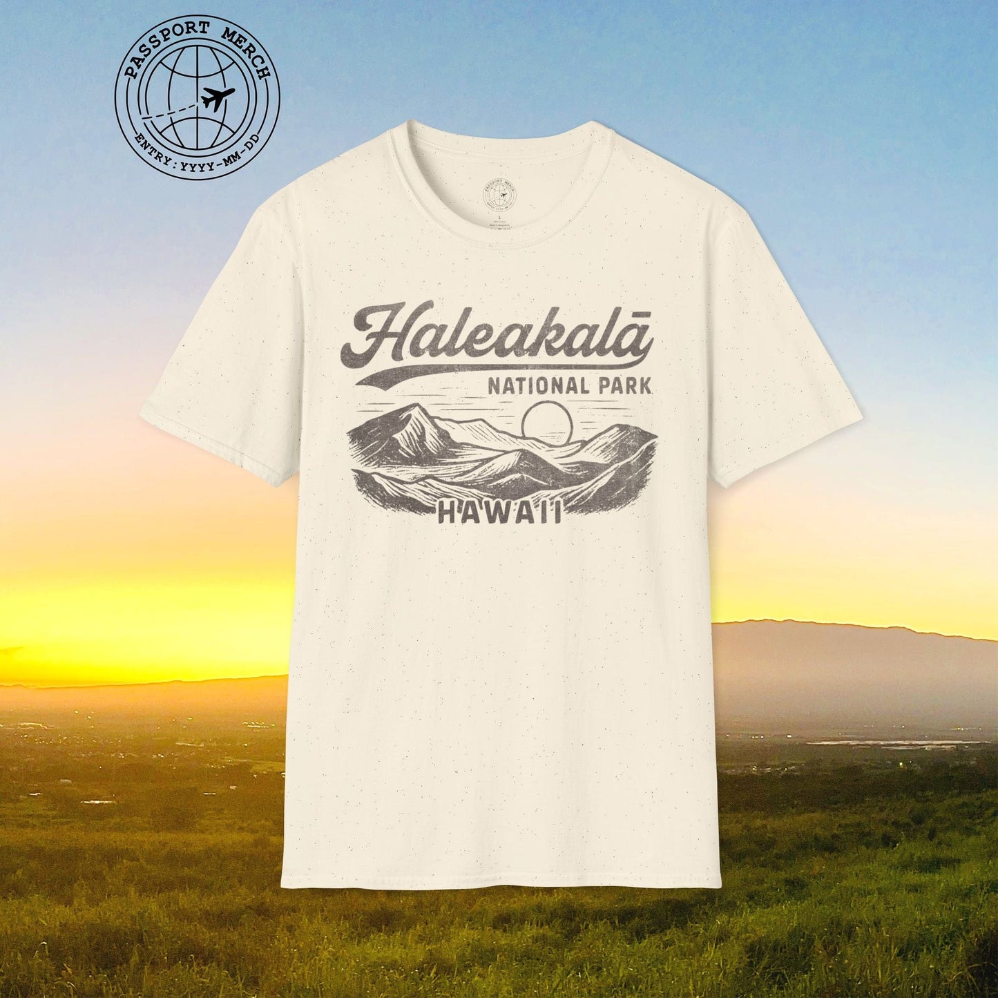 Haleakala National Park Vintage Monochrome, Hawaii T-Shirt
