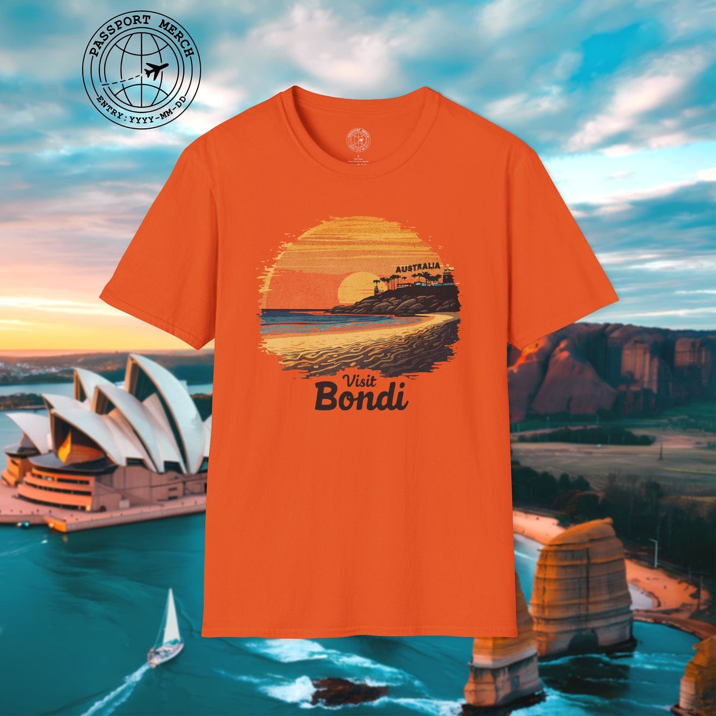 Visit Bondi Beach, Australia T-Shirt