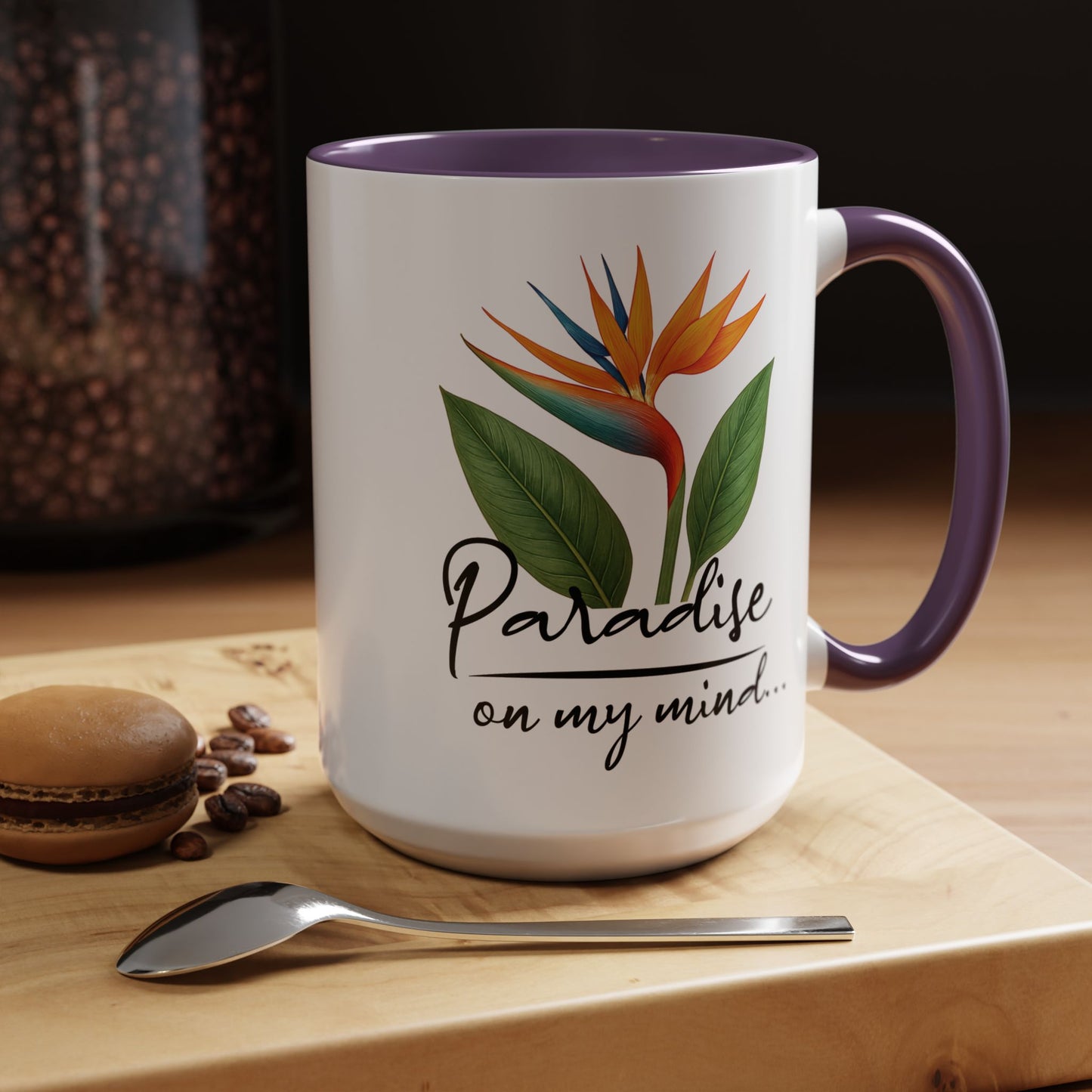 Paradise on My Mind, Hawaii 15oz Mug