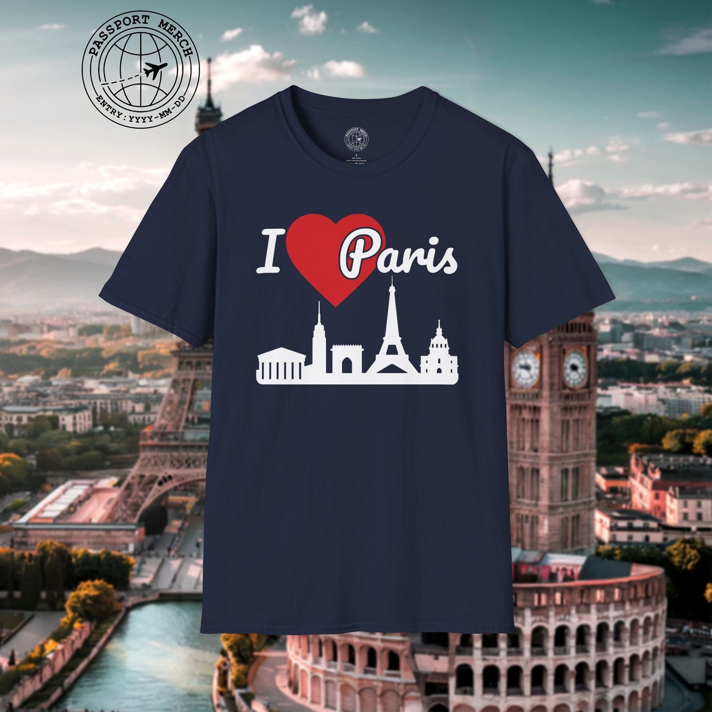 I Heart Paris France T-Shirt