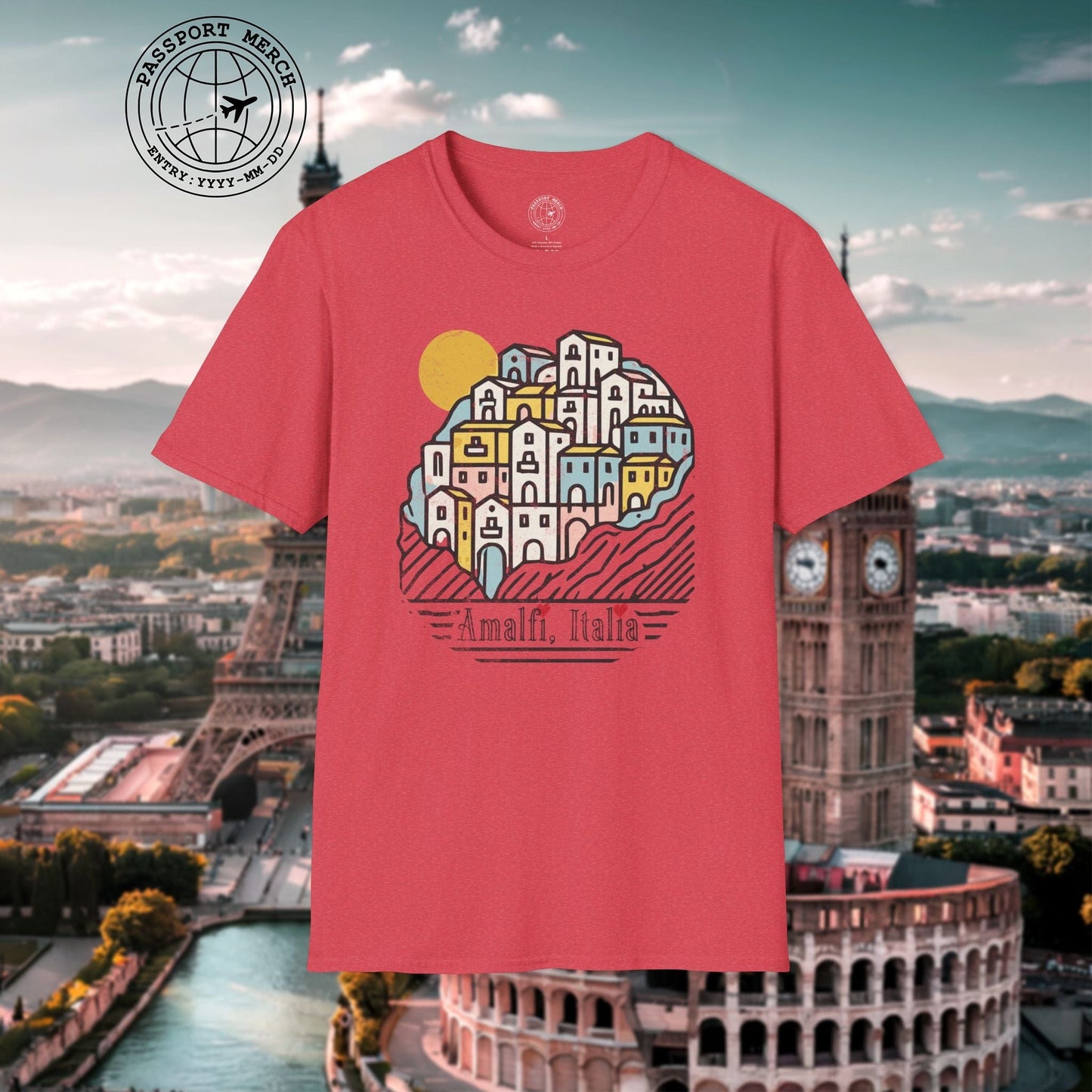 Hearts for Amalfi, Italy T-Shirt