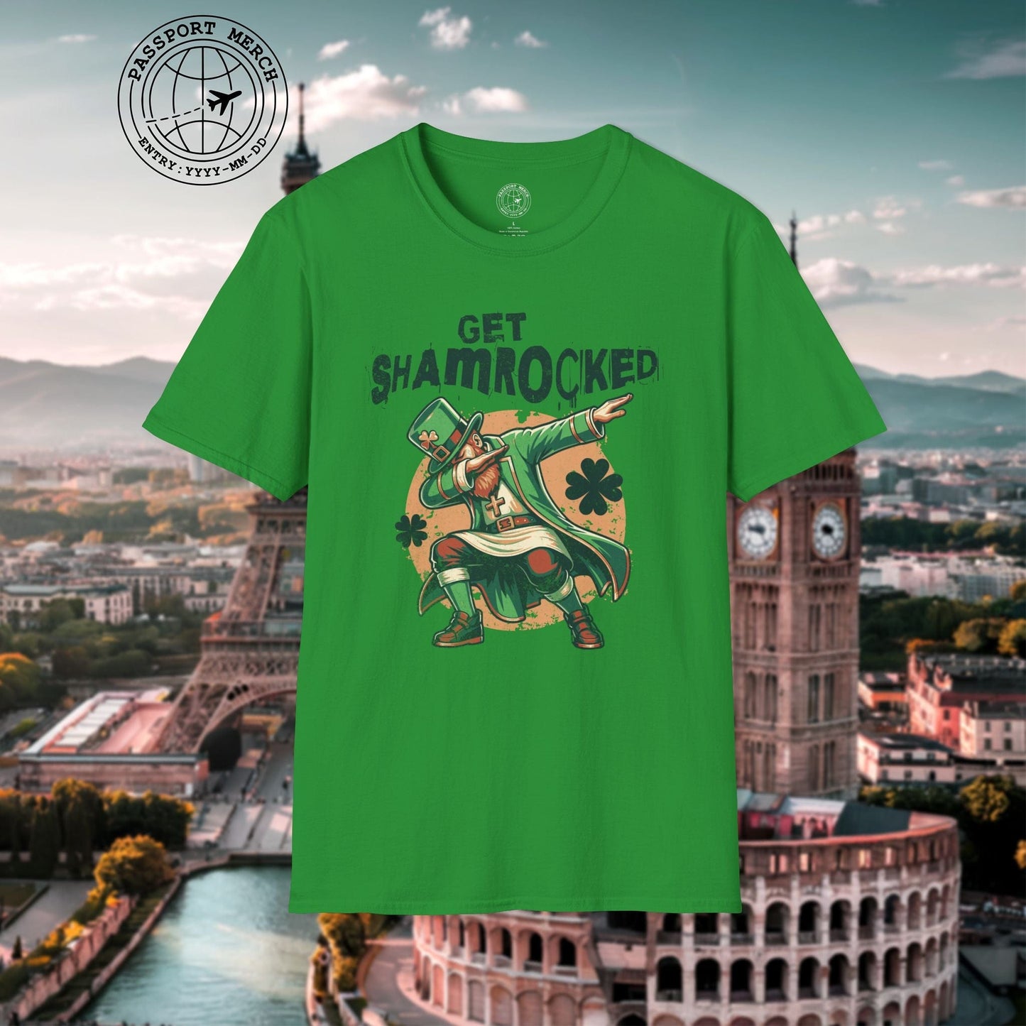 Get Shamrocked, Ireland T-Shirt
