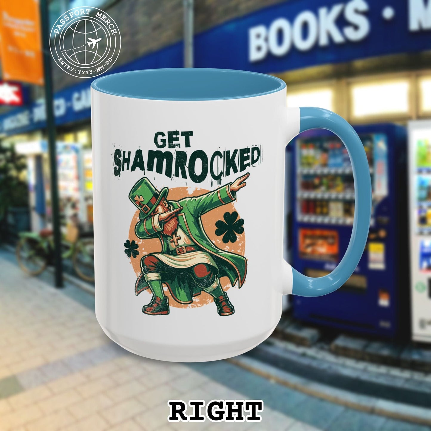Get Shamrocked, Ireland 15oz Mug