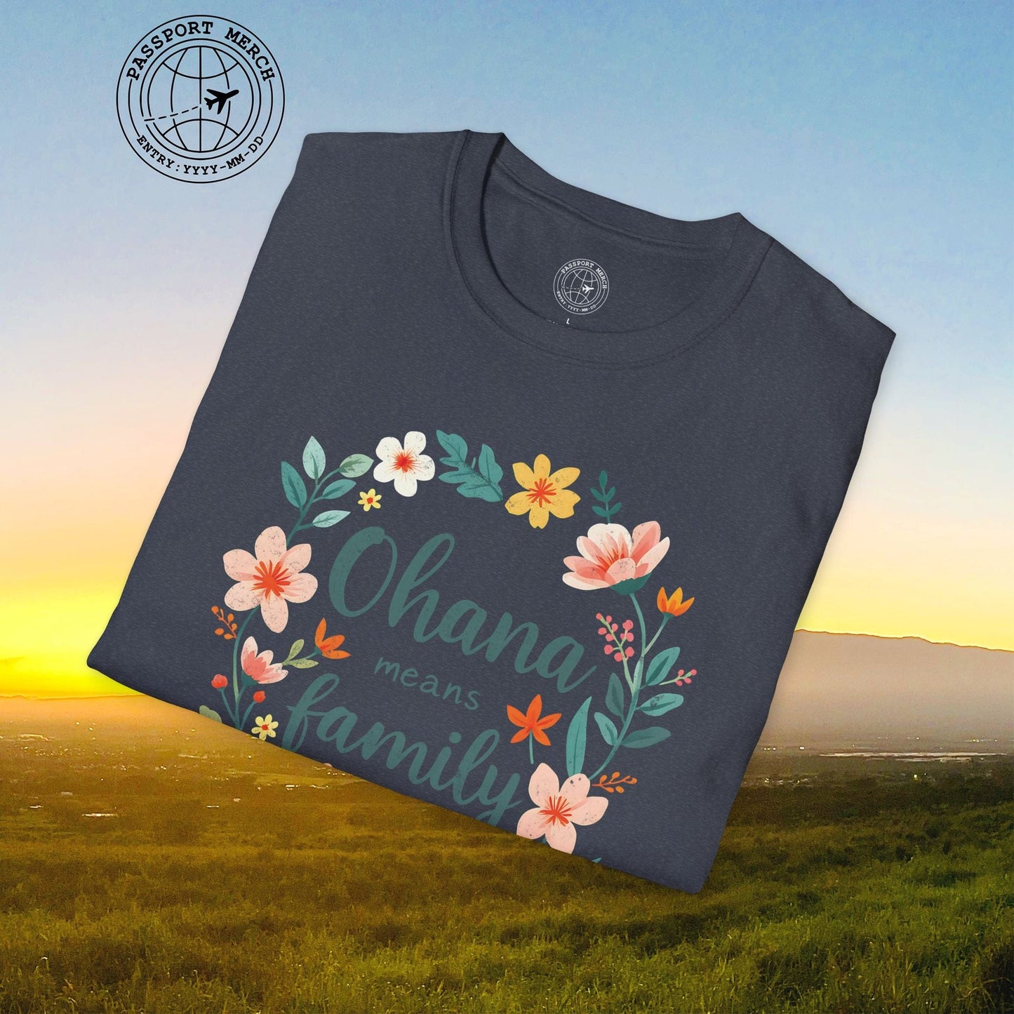 Ohana Means Family, Hawaii T-Shirt